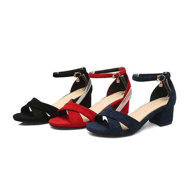 Buy Flock Women Nude Sandals Black Blue 