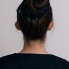 38comeoncommon Sheer Scrunchie (Shine Black)