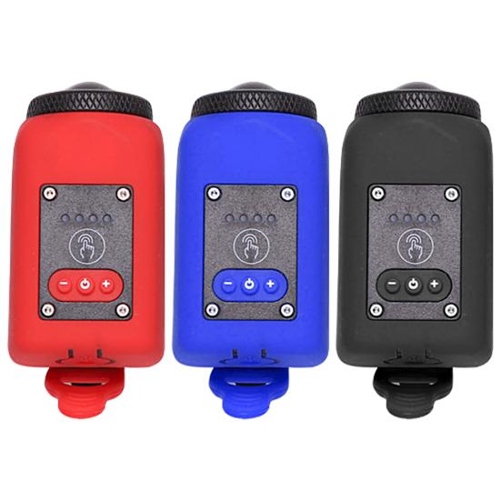 Fahrradlicht mit hoher Helligkeit, Aluminiumlegierung, praktisches, superhelles Horn für die Beleuchtung von Radtouren im Freien