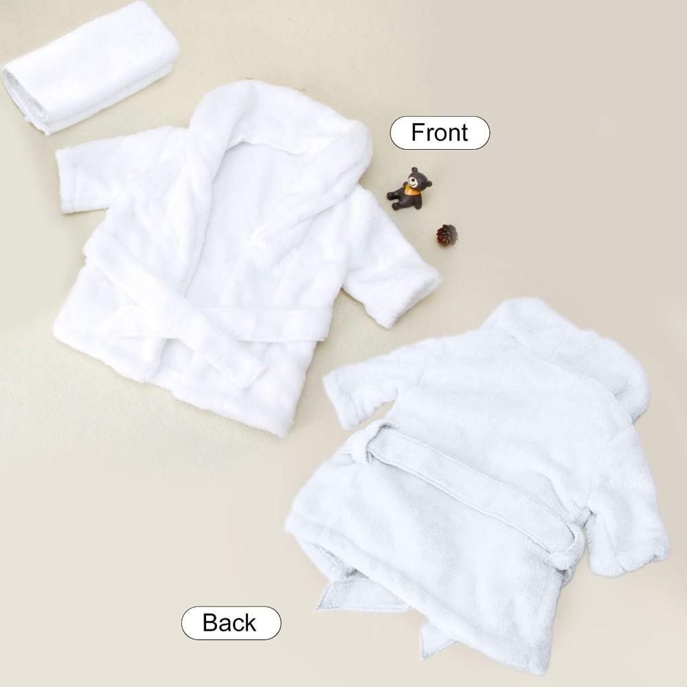 Photography Props Newborn Baby Bathrobes Slippers Photo Props Photo Shoot Accessories