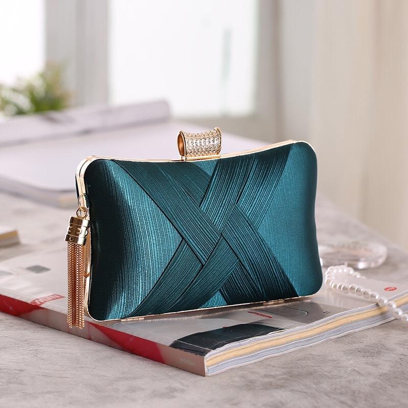 Evening Bags Tassel Fashion Ladies Day Clutch Bag Small Shoulder Handbags Female Party Wedding Evening Bag for Women Phone Purse