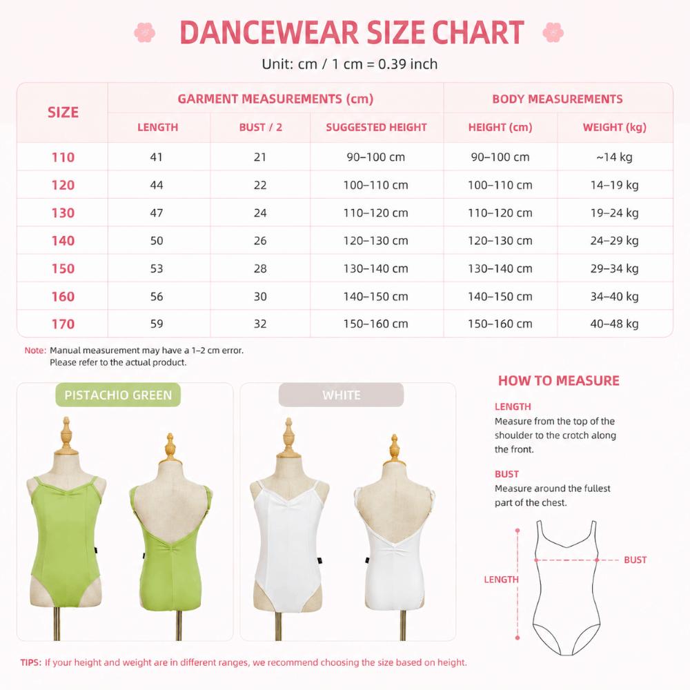 Strap Girls Camisole Leotard Stretch Gymnastics Leotard Ballet Bodysuit Leotard  Tutu Dance