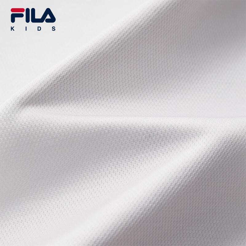 FILA Boys' Short Sleeve Knit Round Neck T-Shirt