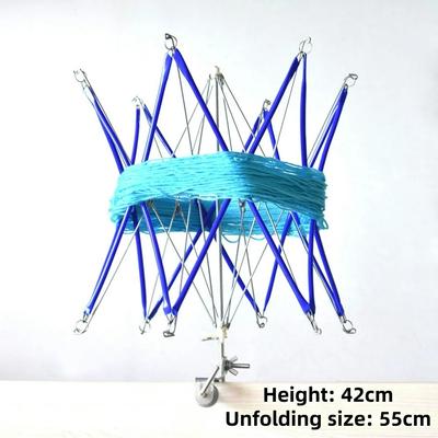 1/2Pcs Swift Yarn Thread Fiber String Wool Winder Holder Umbrella Brace Yarn Skein Twisters Practical Hand Operated Tool