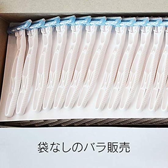 Kai Corporation Disposable Razor, 3-Blade, Swivel, Unwrapped, T-Shaped, 100-Pack