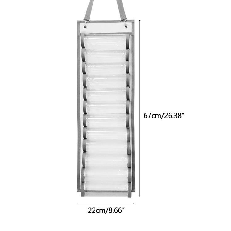 Vinyl Storage Organizer Vinyl Roll Organizer Rack Behind Door Hanging Bag