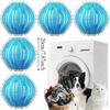 5pcs Reusable Washing Machine Lint Catcher Suitable for Clothes, Dog Hair Remover for Washing Machine, Hair & Lint Trap for Dog Owners