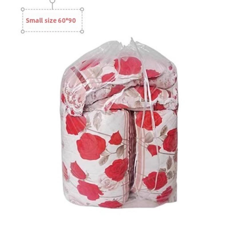 Worki do przechowywania ubrań, Pyłoszczelne, Duże, Przezroczyste worki, Domowe, Dużej pojemności, do przechowywania pościeli bawełnianej, do przeprowadzki