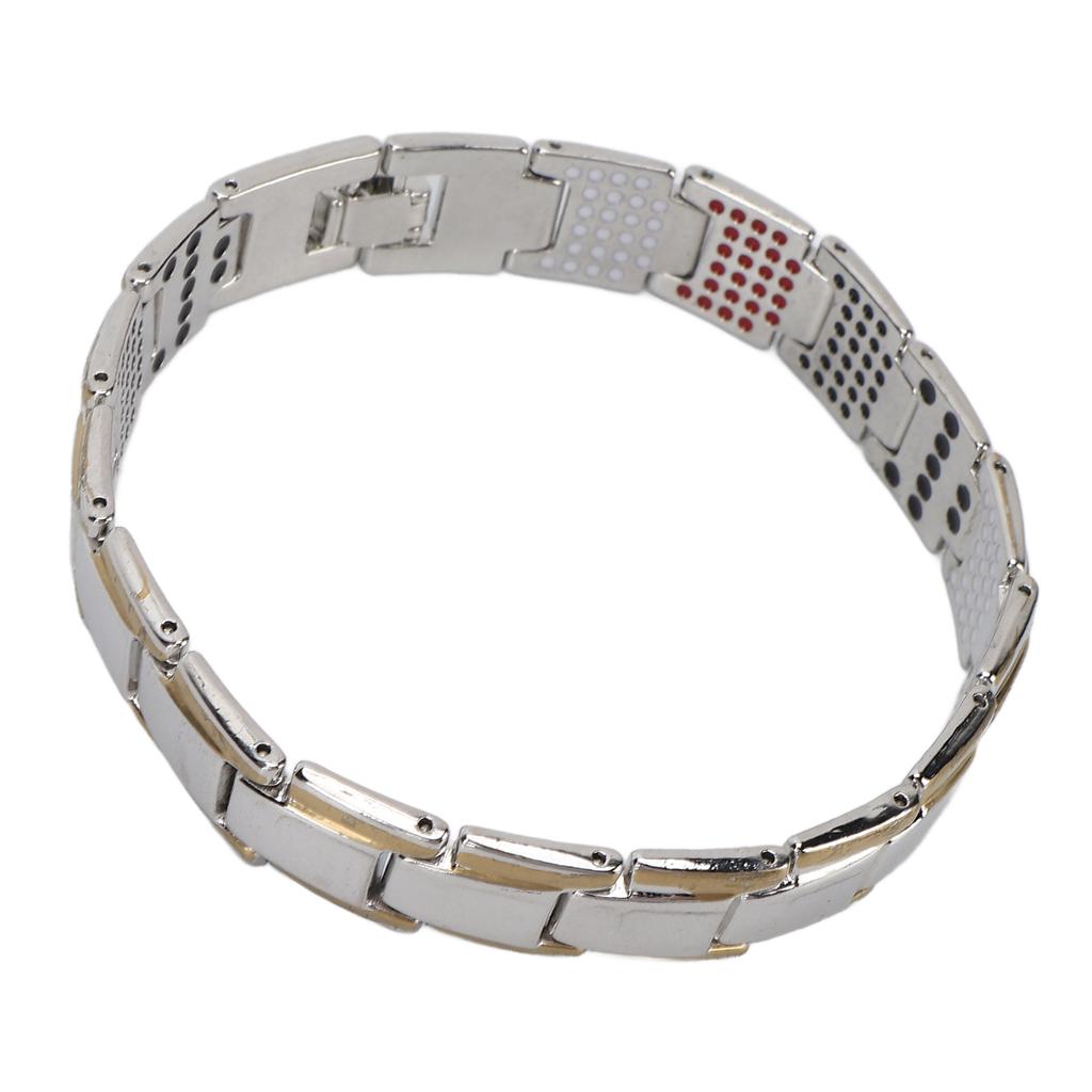 Titanium Steel Magnet Bracelet Men Women Fashionable Magnetic Therapy Bracelet Jewelry Gift for