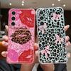 Bowknots Leopard Print Case For Samsung A18 A57 A37 A27 A17 A56 A36 A26 A16 A55 A54 5G S21 FE S22 S23 S24 S25 Plus S26 Ultra Card Holder Cover