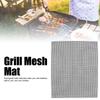 3 PCS Fiberglass Cloth Grill Mesh Mat Non-Stick Grilling Sheet Liner  Outdoor Barbecue
