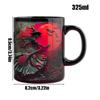 Caneca de Chá Bruxa 325ml Canecas de Halloween Cerâmica Caneca de Café da Manhã Para Rotina Matinal Festa de Aniversário Lazer de Fim de Semana Momentos Relaxantes