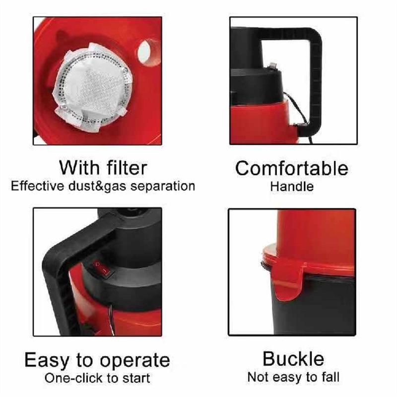2023 New 1pcs 12V High Power Car Vacuum Cleaner Dry And Wet Dual Use Car Vacuum Cleaner Portable Handheld Vacuum Cleaner