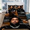 3D Printed Rod Rapper Wave Bedding Set for Boys Girls Duvet Cover And Pillowcase Twin Queen King Full Single Double Sizes