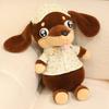 40CM Adorable Big Eyes Dachshund Plush Toy Soft Stuffed Animal Dog Doll Funny Dachshund Wear Clothes Doll Pet Puppy Gifts