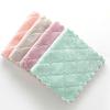 Super Absorbent Microfiber Kitchen Scouring Pad Non-stick Oil Rags Cleaning Towel Clean Cloths