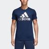 Men's Adidas Sports Short Sleeve Blue T-Shirt CV4508
