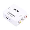 HD AV To HDMI Video Converter 1080P for Monitor, Game Console, Set-top Box, RCA Input