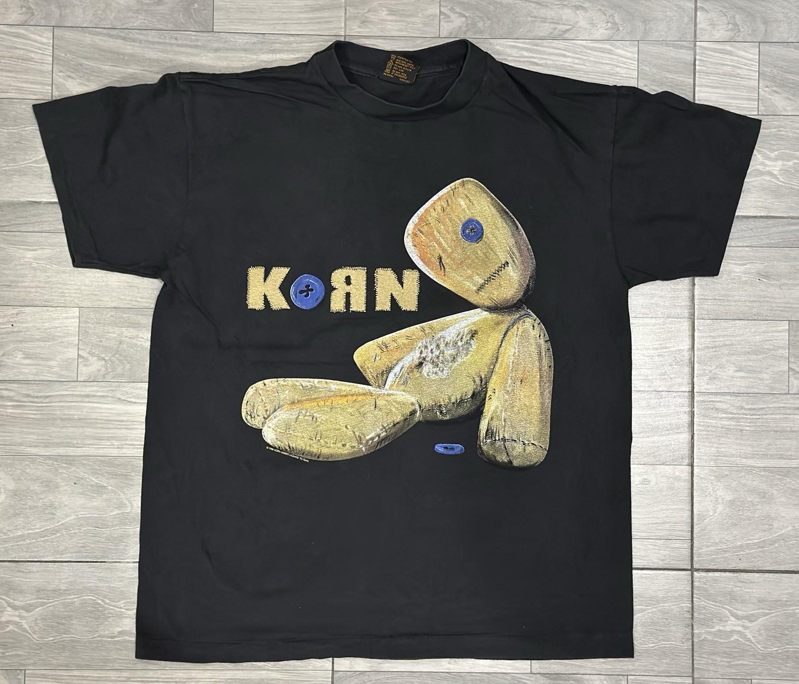 KORN vintage 1999 ISSUES t shirt DOLL Unisex T-Shirt XL