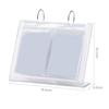 Desktop Acrylic Photo Album Small Clear Frames Clear Flip Frame Mini Photo Album for Mini Film Photo Display Family Table