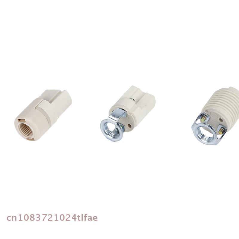 YY30-G9 Screw DIY Light Ceramic Lamp Holder Household Table Floor LED Bulb Base For Lighting Accessory Head Convert Socket