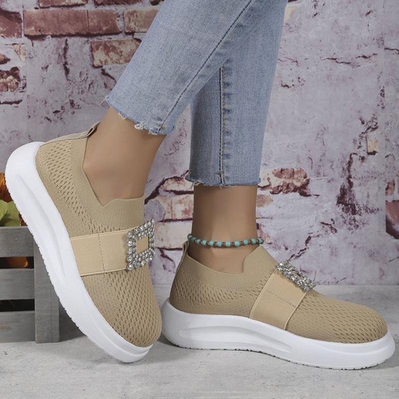 

Весенняя и летняя обувь. Женские туфли больших размеров на плоской подошве с пайетками и туфли на одной педали. 41 абрикосовый