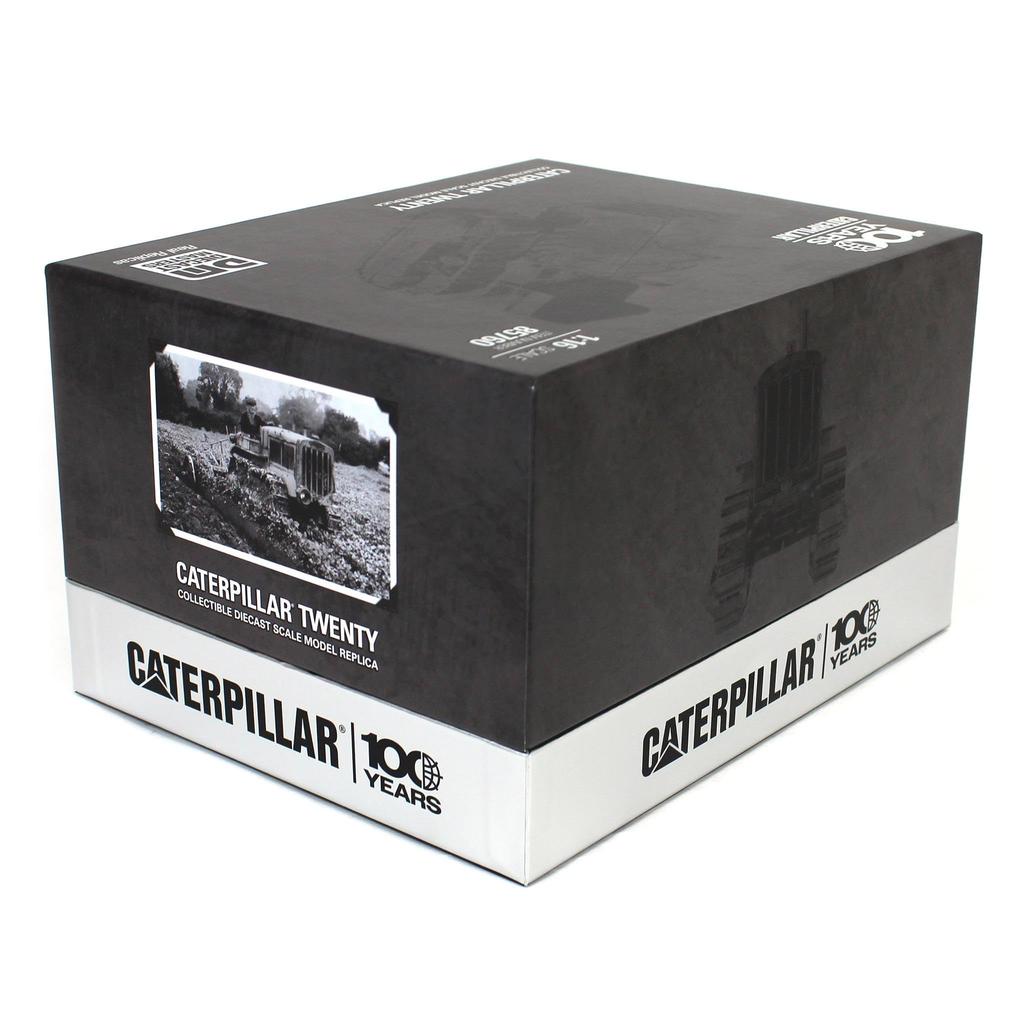 DIECAST MASTERS Scale Caterpillar CAT 20 Tractor 100th Anniversary Special Gold Edition DM85760 1/16 Track-Type (Finished Product)