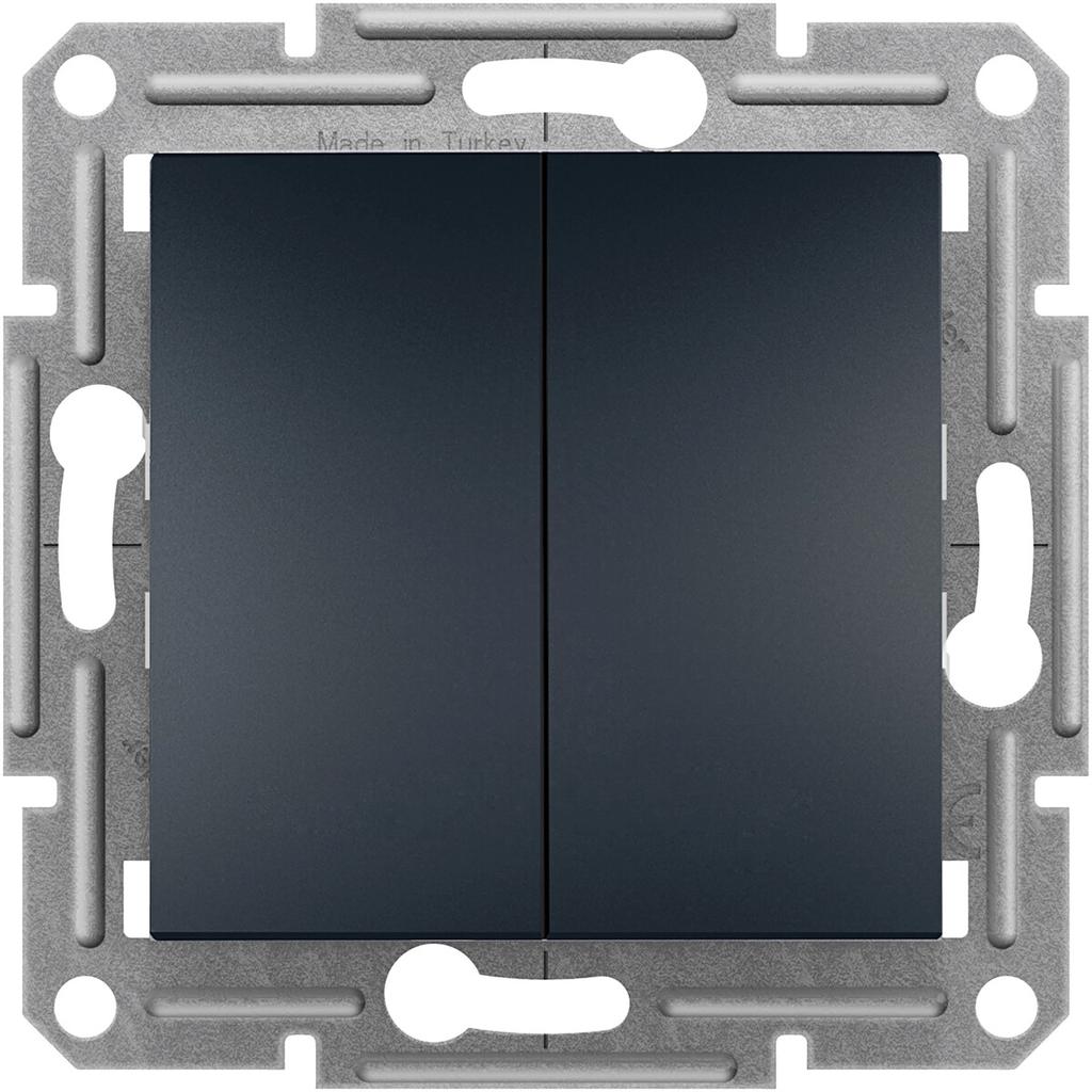 Candlestick Connector (with Screws) Without Frame, Anthracite Asfora