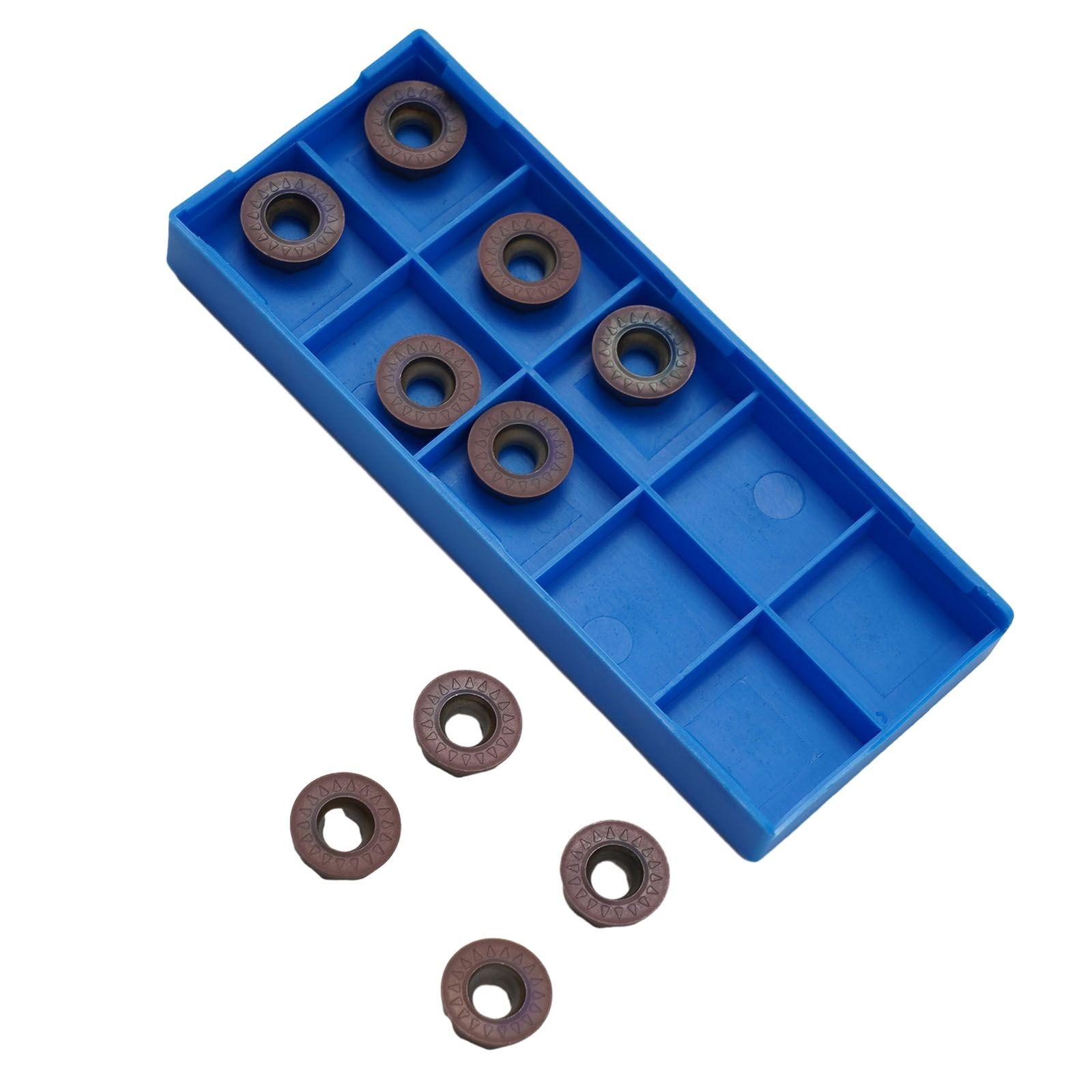 

10 ШТ. Токарний інструмент RPMT1204 VP15TF Внутрішня кругла твердосплавна пластина RPMT 1204CNC