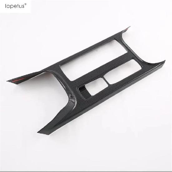 Pannello Porta Bicchiere Acqua Console Centrale Decorazione Adesiva Copertura Finitura ABS Fibra di Carbonio Accessori Per Ford Focus MK4 - 2025