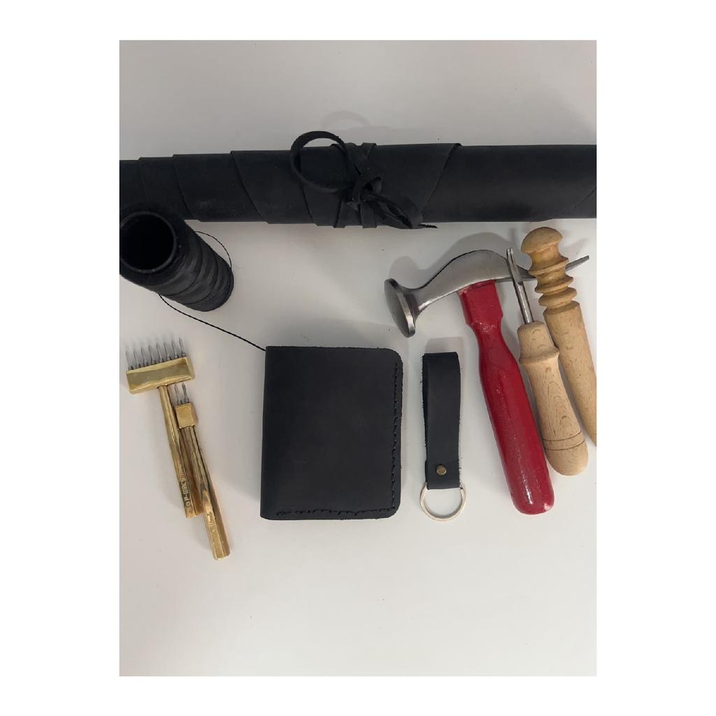 Echtleder-Geldbörse mit Karten- und Bargeldfach – personalisierter Namensdruck (SchlüsselanhängerGeschenk)