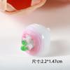 5pcs Simulated Fruit Resin Ornaments Mini Food Vegetables Fingertip Mini Handicraft DIY Hair Clips Phone Case Resin Accessories