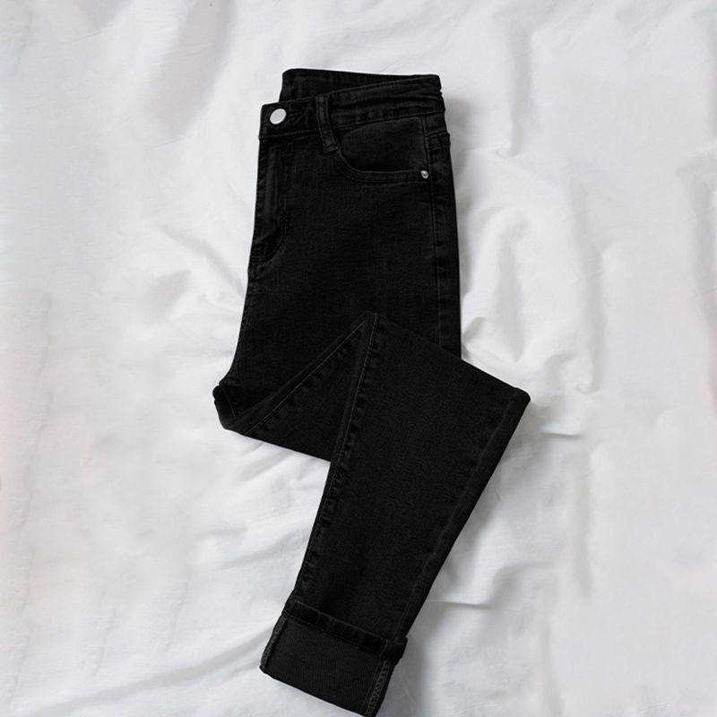

Autumn/Winter 2025 Plus Size High Waist Stretchy Skinny Jeans for Women (70-200 Jin) 25 (Recommend 70-80 jin)