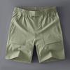 Summer Casual Men's Loose Straight Leg Five Quarter Pants Sports Shorts