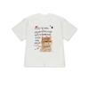 Womens Tshirt Fashion Ladies TShirts with Santa Hat and Korean Text Cute and Cozy Korean Style Ideal for Spring Summer