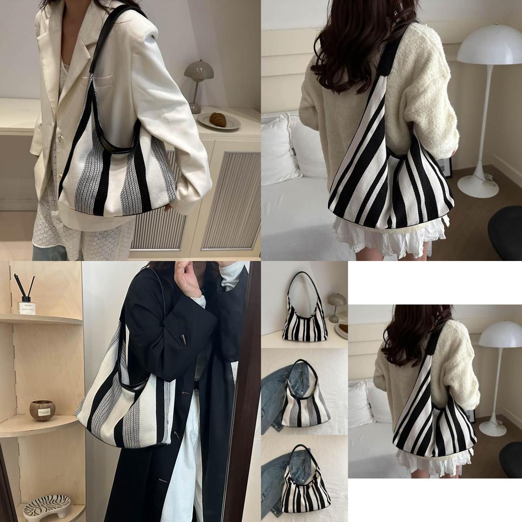 Chic Vintage One Shoulder Tote Bag In Black Perfect For Everyday Fashion Needs