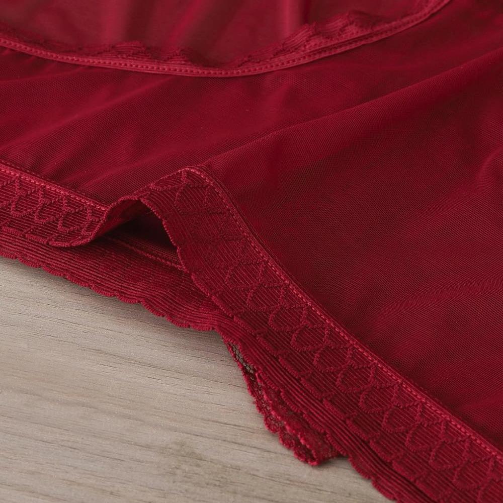 Women's Panties Permeable Hollow Out Low-Rise Bowknot Crotchless Lace Lace Trim Underwear Sexy Briefs