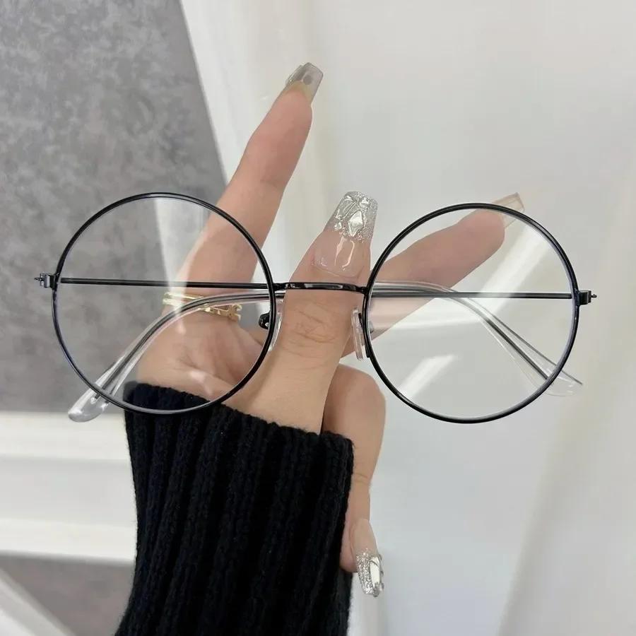 Large Square Frame Anti Blue Light Glasses Retro Classic Men Women Computer Gaming Eye Protection Spectacles