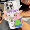 Funny C-Clarence Phone Case for Samsung Galaxy S25 S24 S23 S22 S21 S20 Note20 FE Ultra Edge Plus 4G 5G Transparent Soft Cover