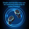 X1 TWS Wireless Headphones LED Power Earphones Digital Display Headset Stereo Sound Bluetooth-compatible 5.4 for Xiaomi Lenovo