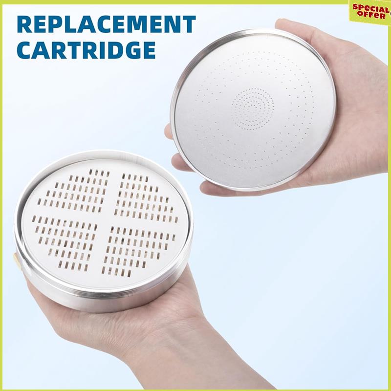 

A34R 2Pcs Vitamin Infused Shower Head Filter With C+ E+ A Shower Filter Replacement Cartridge For Healthier Skin білий