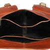 Women's Genuine Leather Goat Saddle Bag Crossbody Handmade Vintage Travel Sling