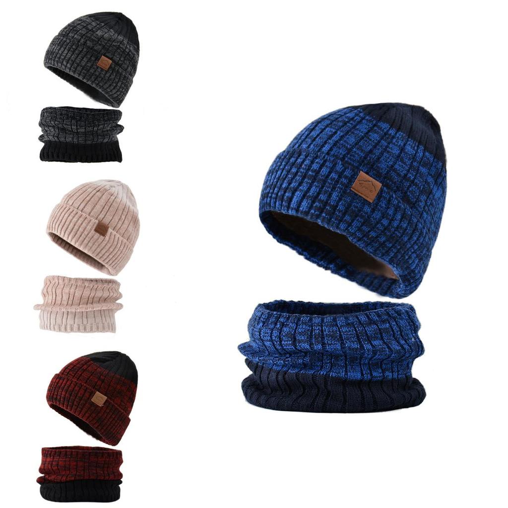Winter Knitted Hat For Women Men With Lining Warm Thick Beanie For Outdoor Activities