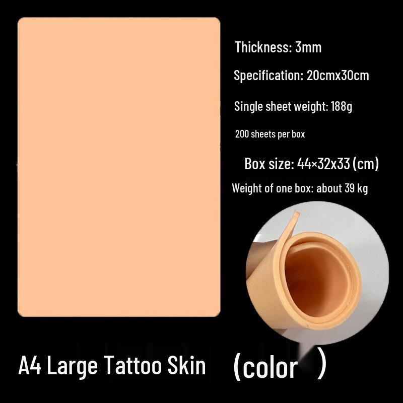 Realistic Silicone Practice Skin for Semi-Permanent Makeup: Eyebrows, Eyes, Lips Tattoo Training for Beginners