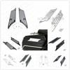 Edge CNC Cut Black Hard Bag Latch Cover For Harley Davidson Touring 1993-2013 Motorcycle Parts