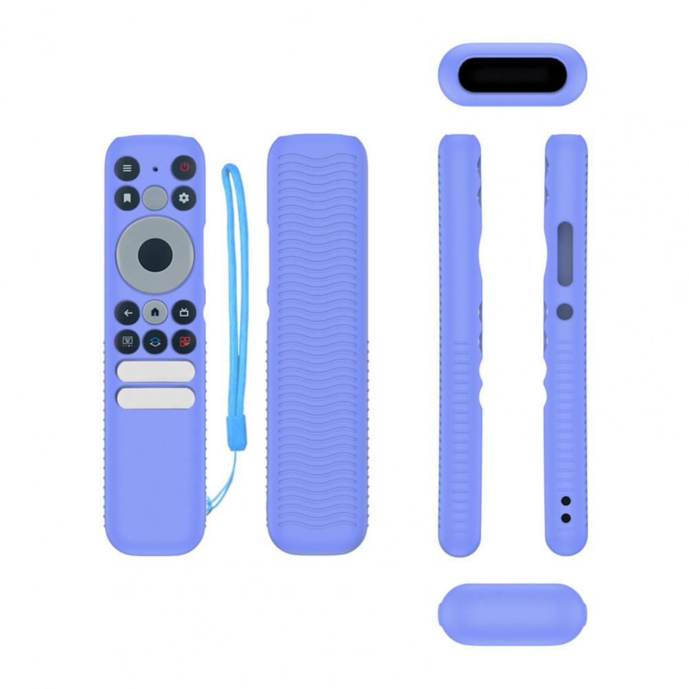 1Pc Silicone Cover Case For TCL RC902N FMR1 Remote Control Protective Sleeve TCL RC902N FMR1 All-inclusive Dust-proof