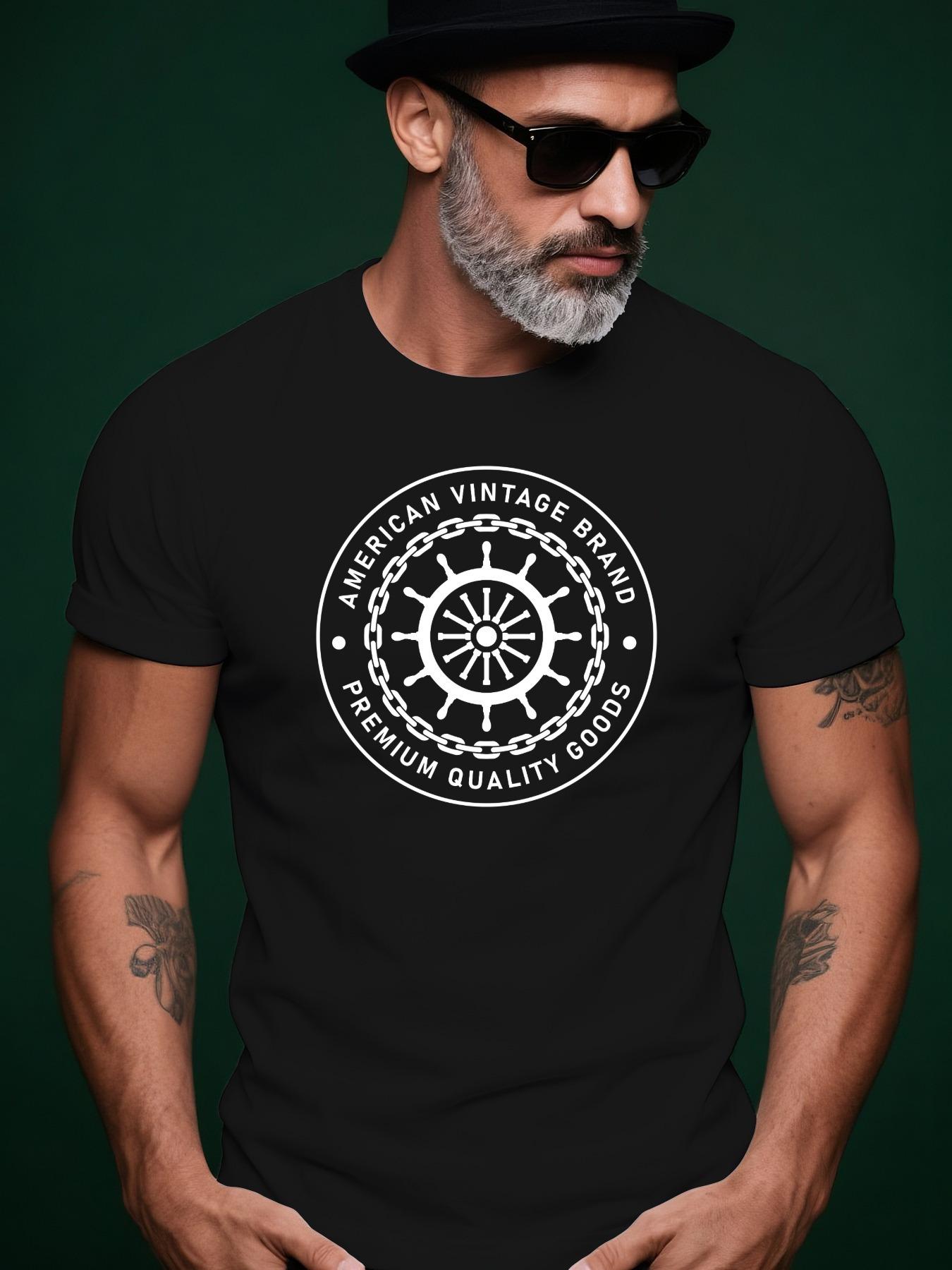 Vintage Nautical Tshirt - Vintage Brand Logo Graphic Tee ... XXXXL