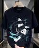 Garou T-shirt One Punch Anime Manga Schurk Horror Grappig Zwart Shirt Alle Maten