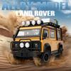 1/32 Scale Land Rover Defender Off Road Van Alloy Diecast Car Model Sound Light Non Remote Control Vehicle Toys Children's Toy Car Boy