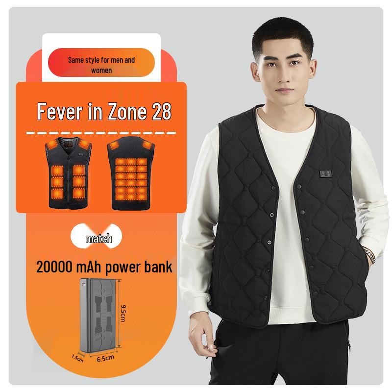 Cross-Border Smart Electric Heating Vest with Temperature Control